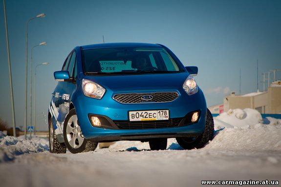 Тест-драйв Kia Venga